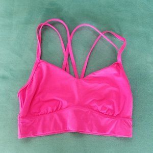 All in Motion Hot Pink Sports Bra Size Medium